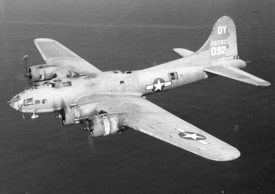 b17 bommenwerper Foto b17 bommenwerper