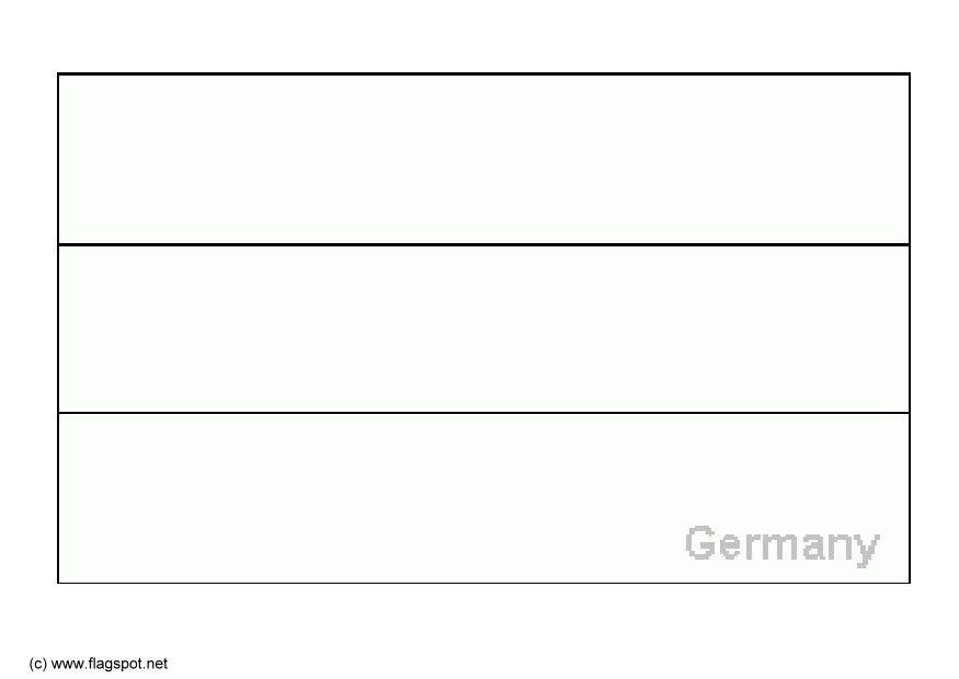 duitsland Kleurplaat duitsland