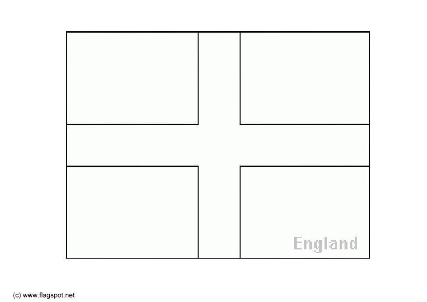 engeland Kleurplaat engeland