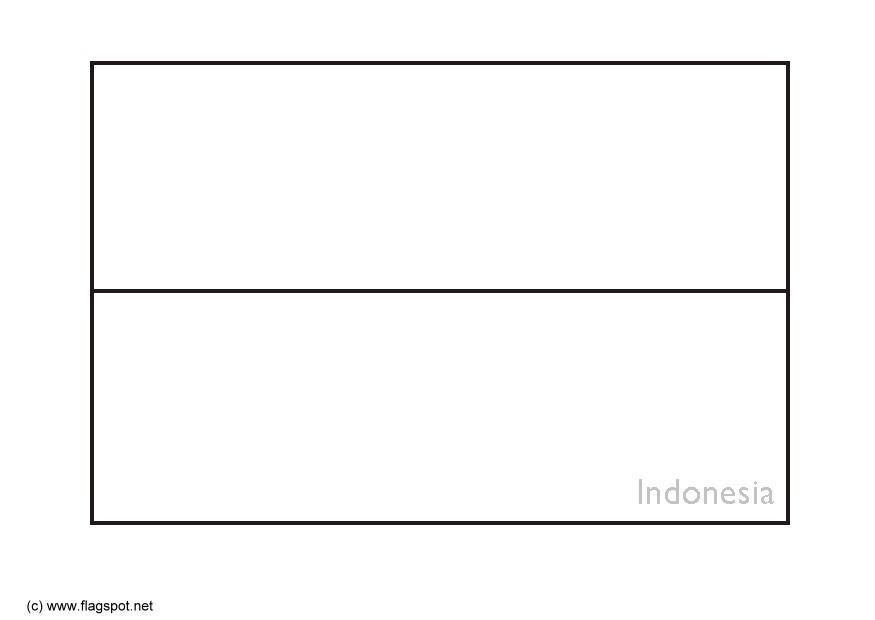 indonesie Kleurplaat indonesie