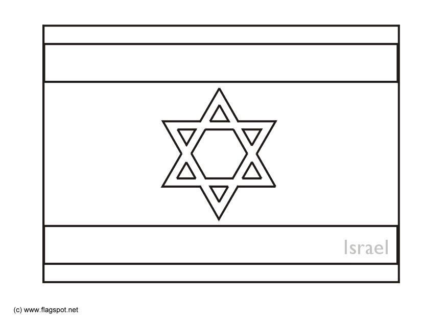 Kleurplaat israel