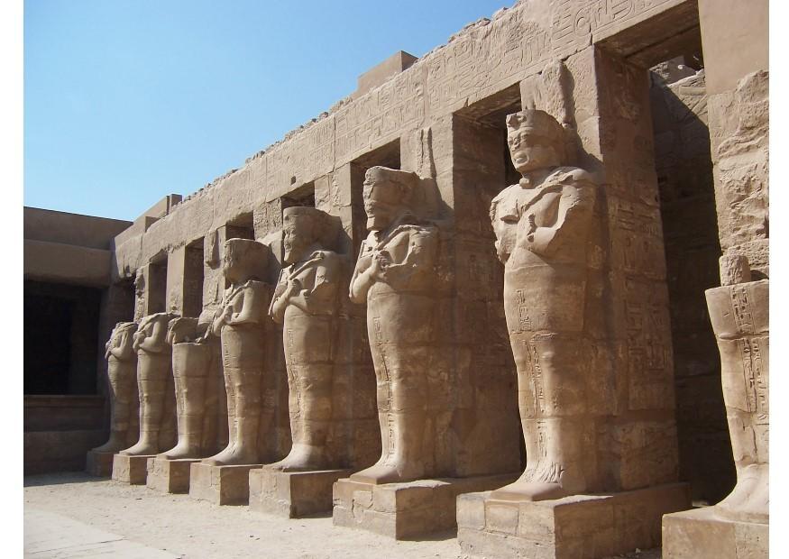 karnak tempel in luxor Foto karnak tempel in luxor