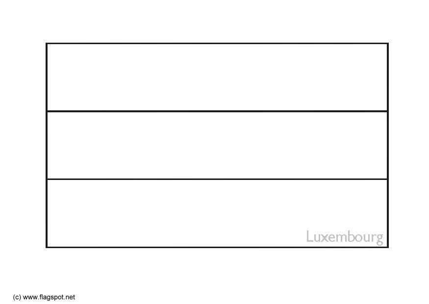 luxemburg Kleurplaat luxemburg
