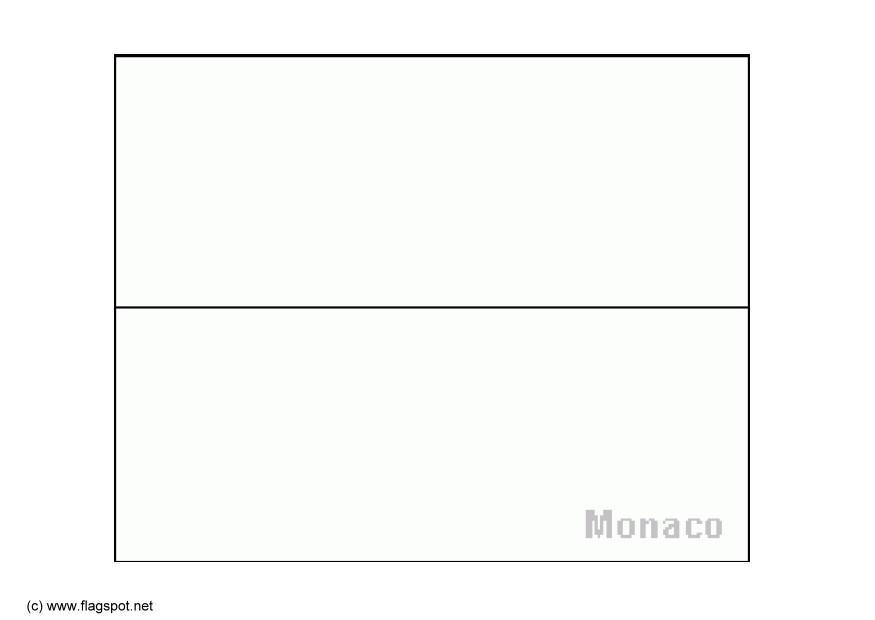 Kleurplaat monaco