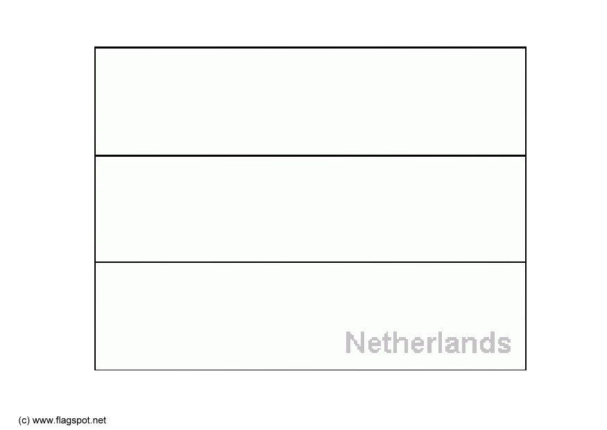 nederland Kleurplaat nederland