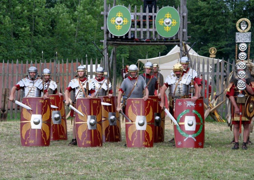 romeinse soldaten Foto romeinse soldaten