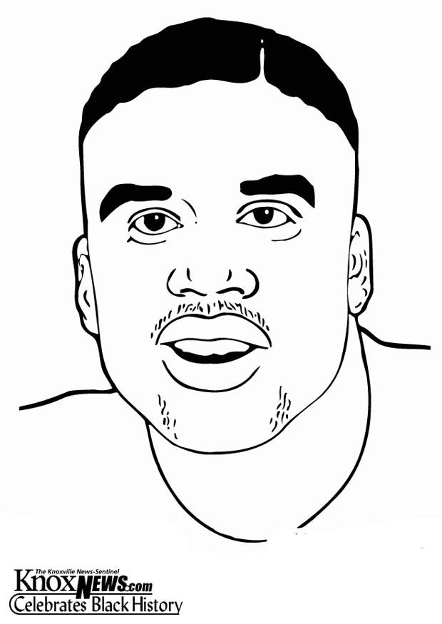 Kleurplaat shaquille oneil
