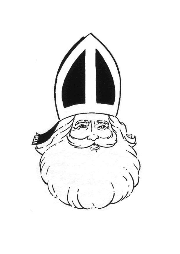 sinterklaas Kleurplaat sinterklaas