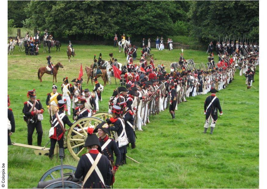 slag bij waterloo Foto slag bij waterloo