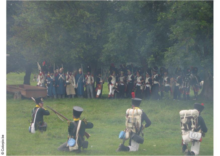 slag bij waterloo Foto slag bij waterloo