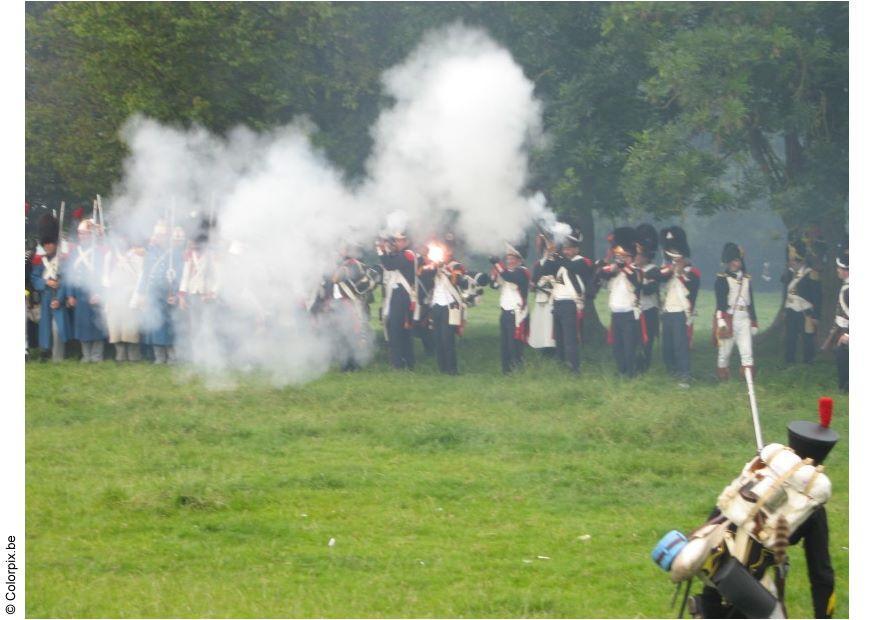 slag bij waterloo Foto slag bij waterloo