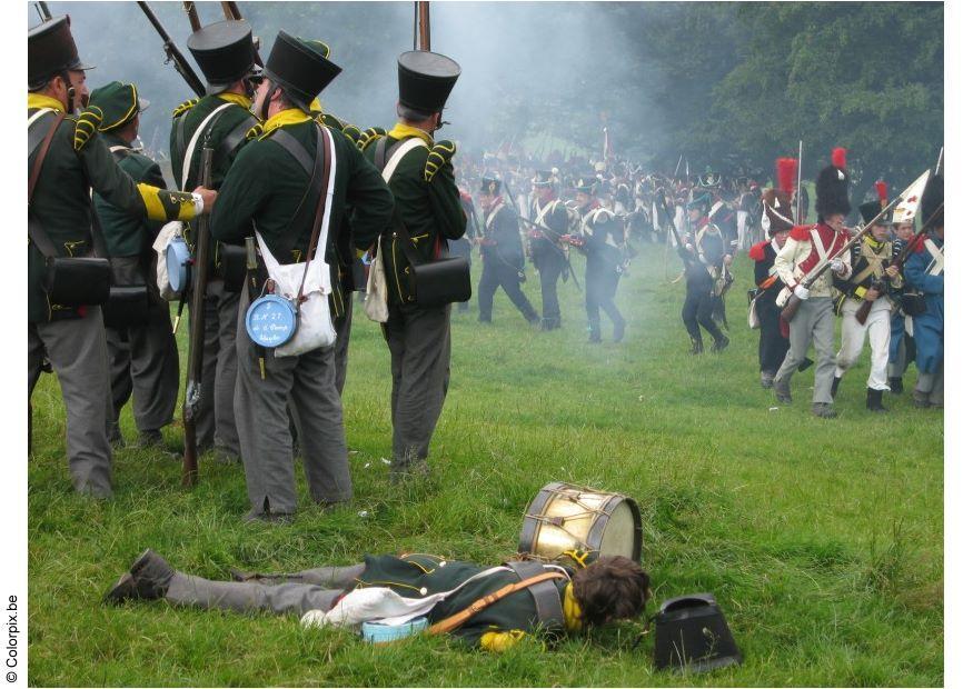 slag bij waterloo Foto slag bij waterloo