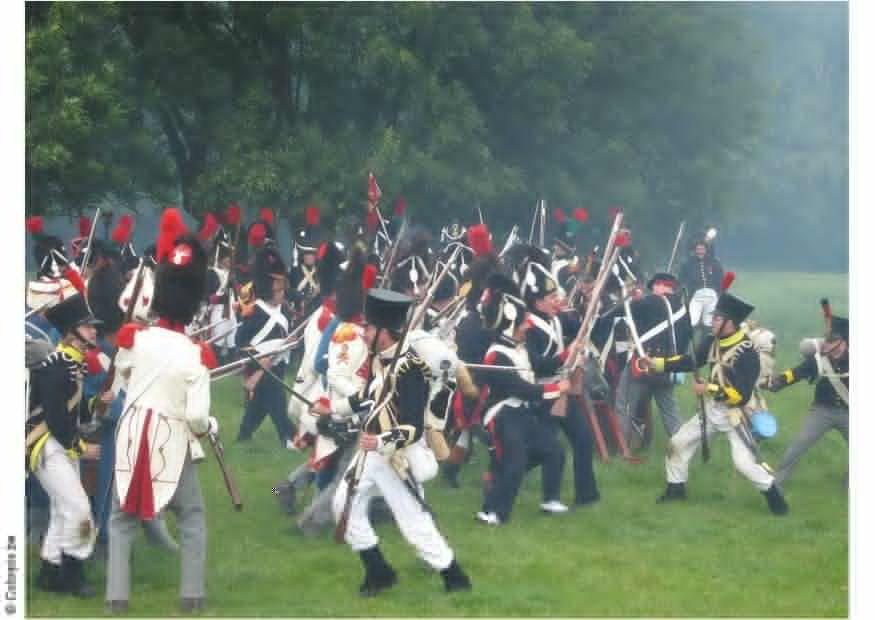 slag bij waterloo Foto slag bij waterloo
