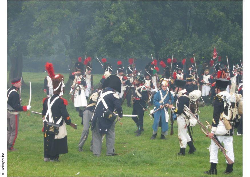 slag bij waterloo Foto slag bij waterloo