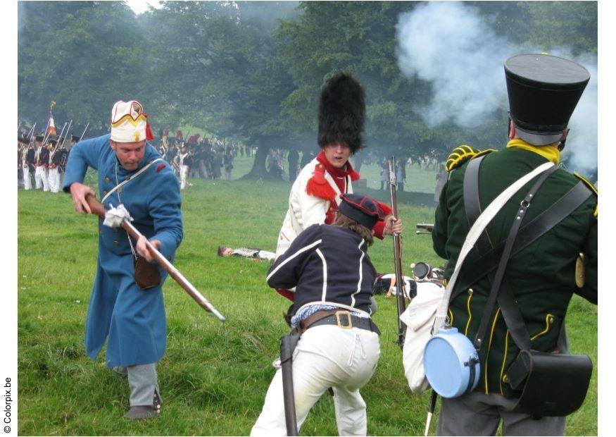 slag bij waterloo Foto slag bij waterloo