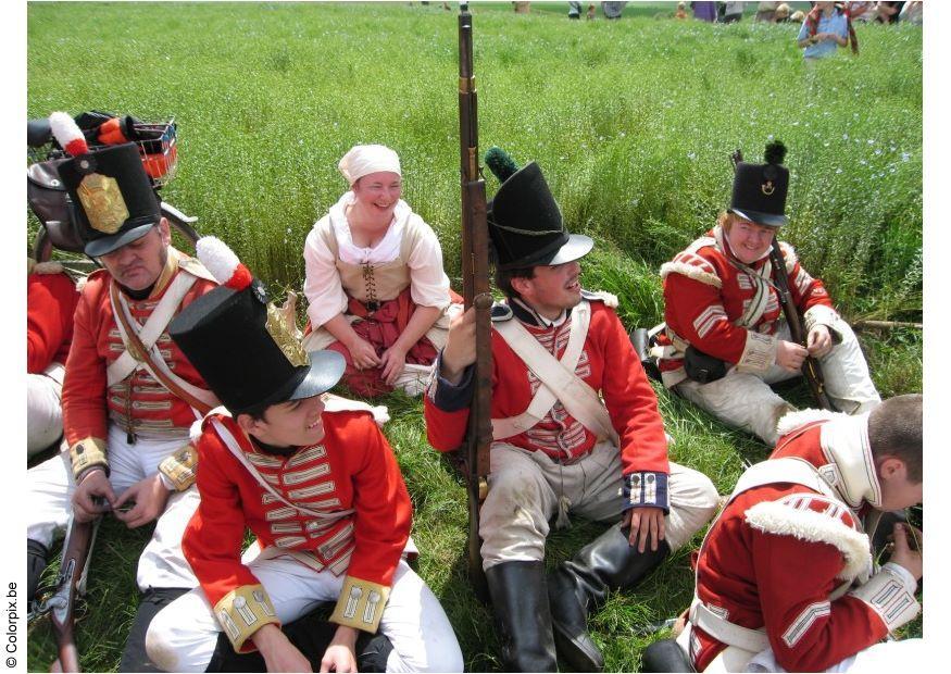 slag bij waterloo Foto slag bij waterloo