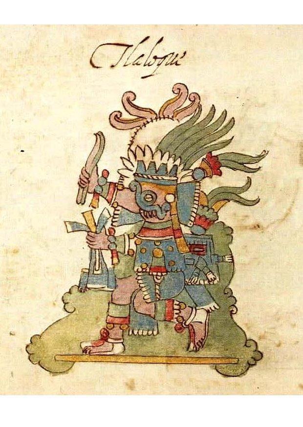 tlaloc - tolteken Afbeelding tlaloc - tolteken