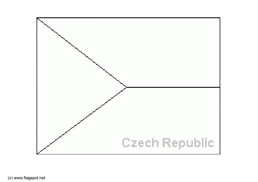 tsjechie Kleurplaat tsjechie
