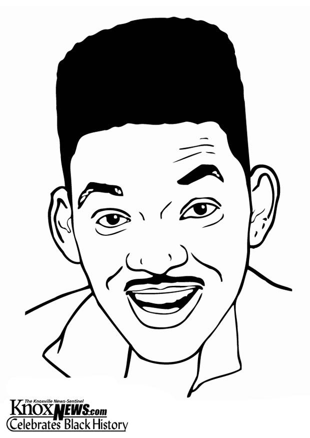will smith Kleurplaat will smith