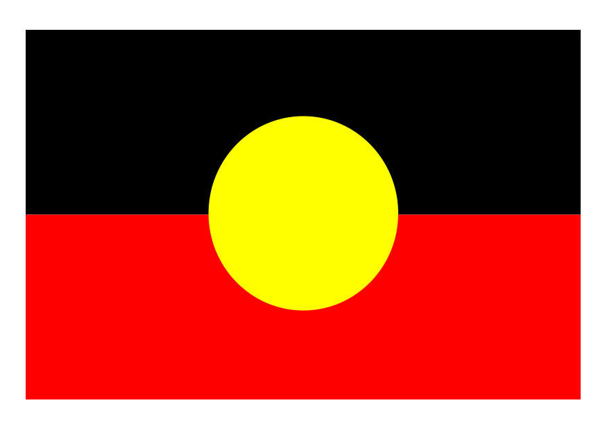 aboriginalvlag Afbeelding aboriginalvlag