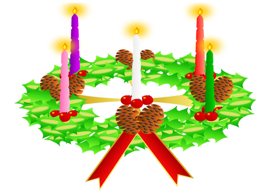 adventskrans Afbeelding adventskrans
