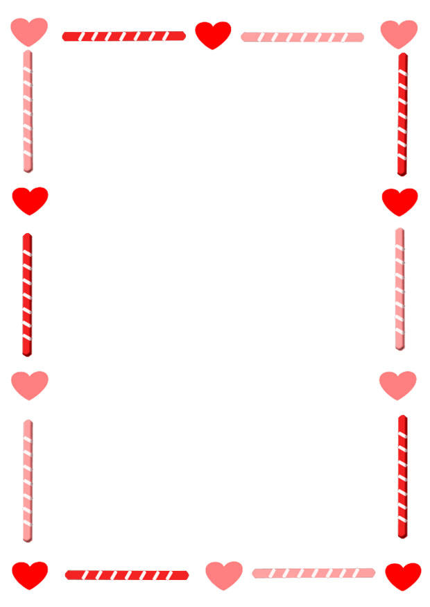 Afbeelding briefpapier valentijn