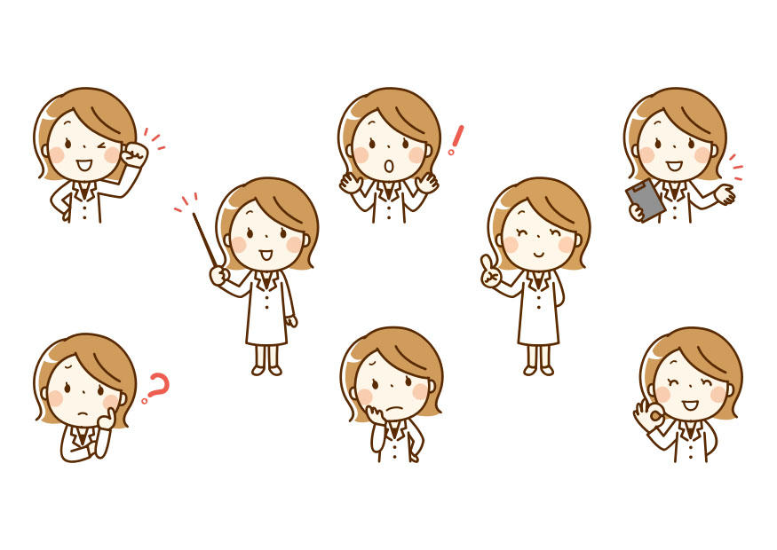 Afbeelding emoties - onderwijzeres