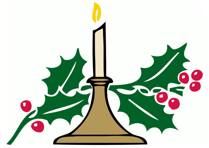 Afbeelding kerstkaars 