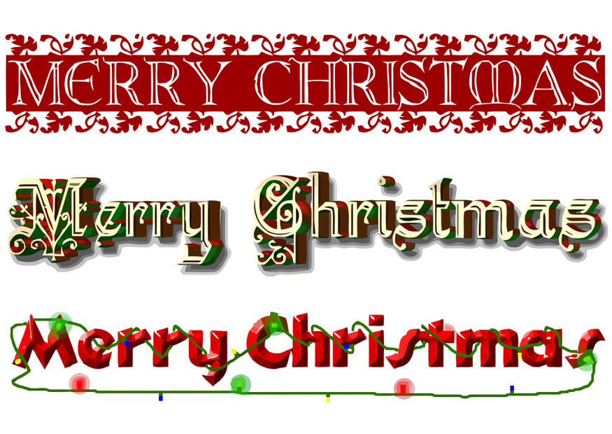 Afbeelding merry christmas 
