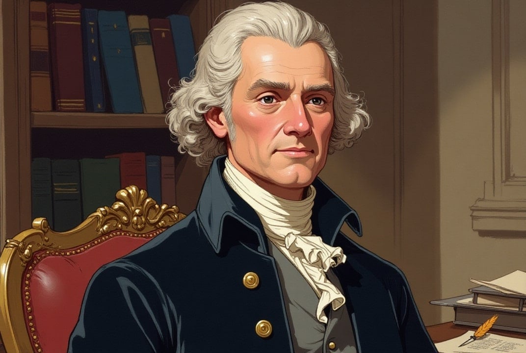Afbeelding president thomas jefferson