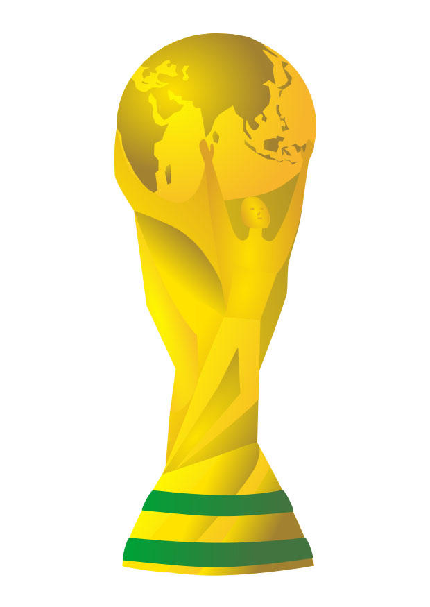 Afbeelding wereldbeker trofee