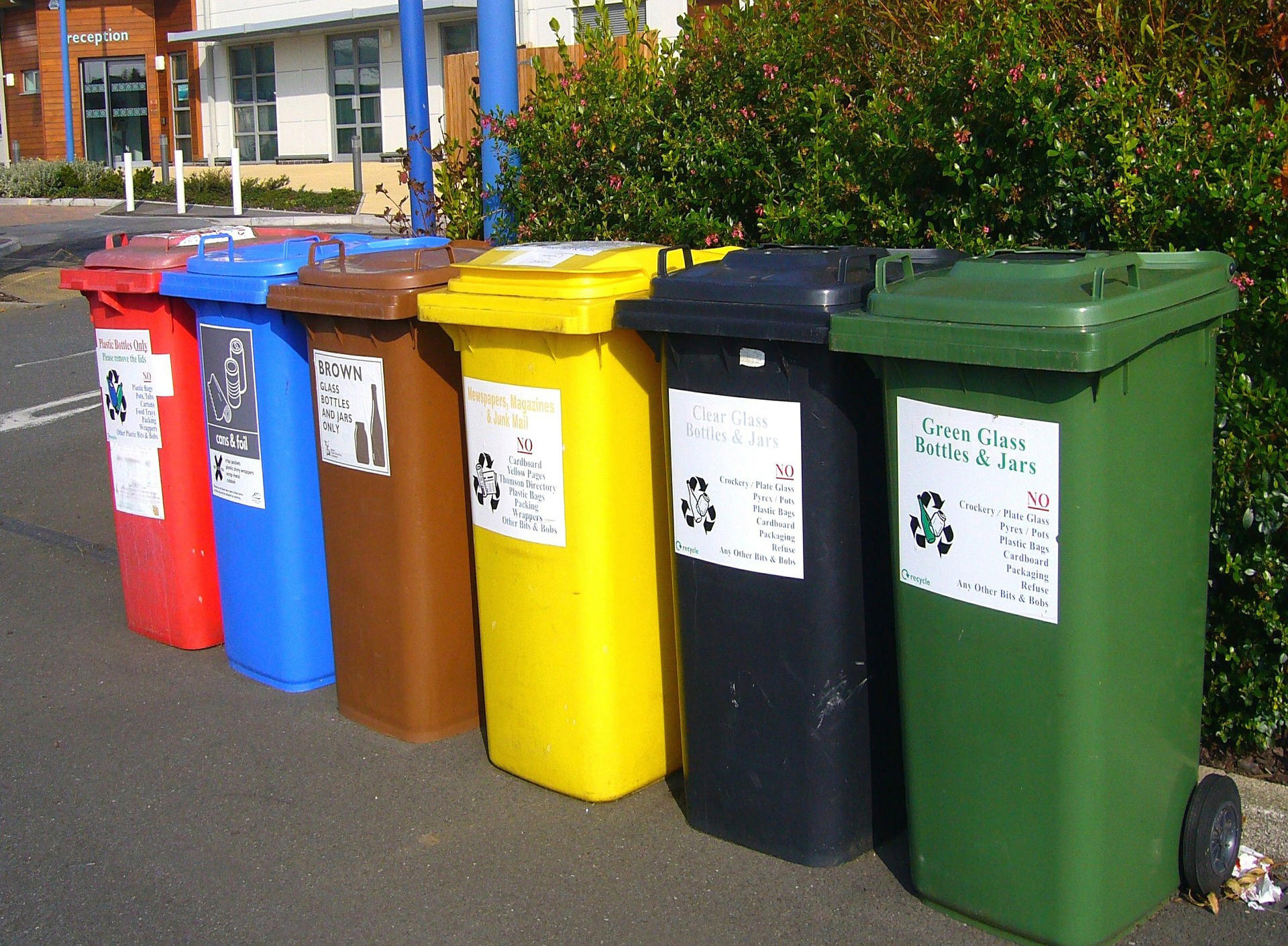 afval recycleren Foto afval recycleren
