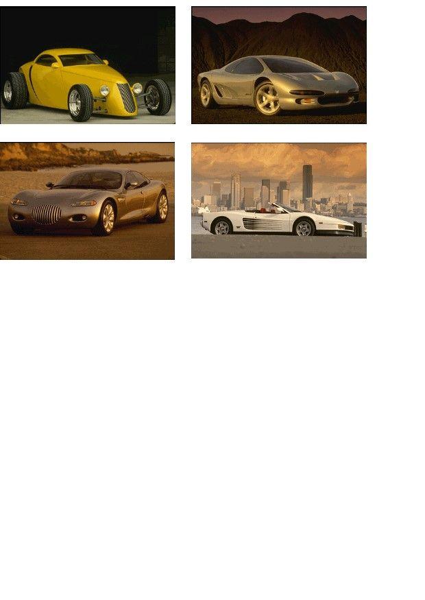 alle autos 2 Kleurplaat alle autos 2