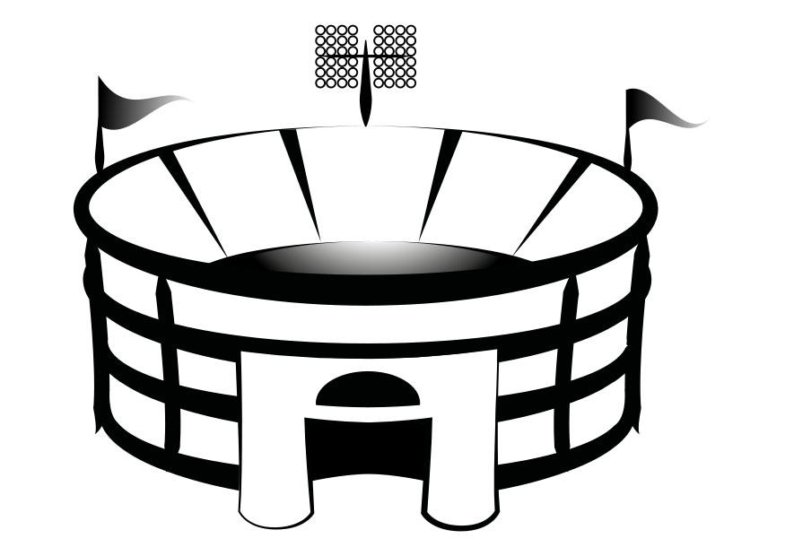arena Kleurplaat arena