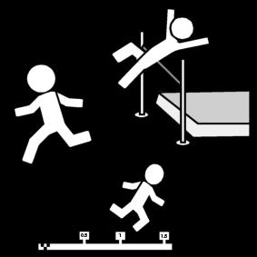 atletiek Kleurplaat atletiek
