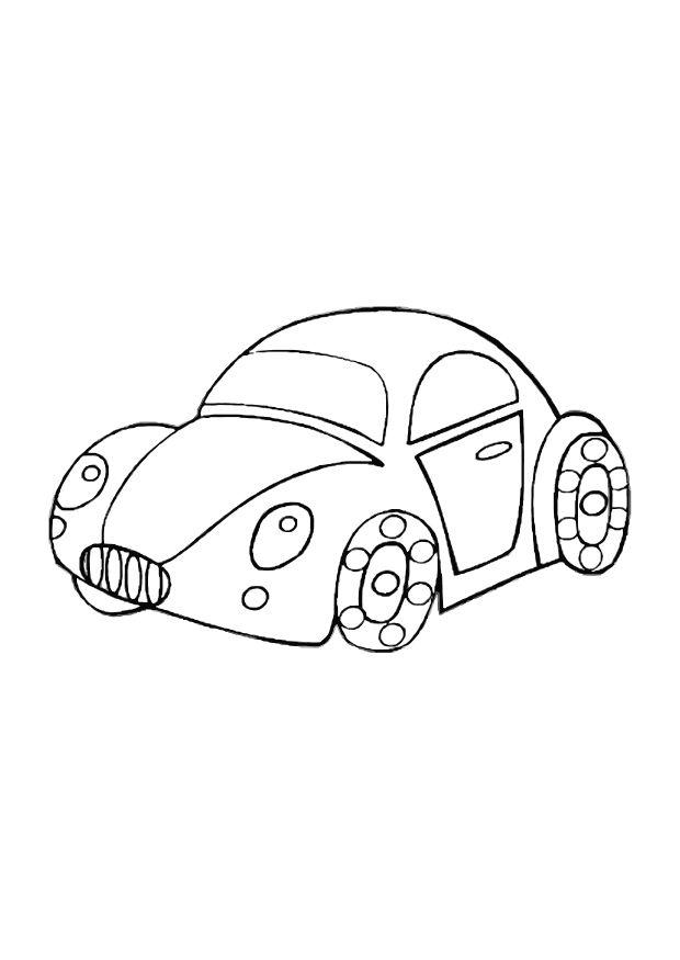 speelgoed auto Kleurplaat speelgoed auto