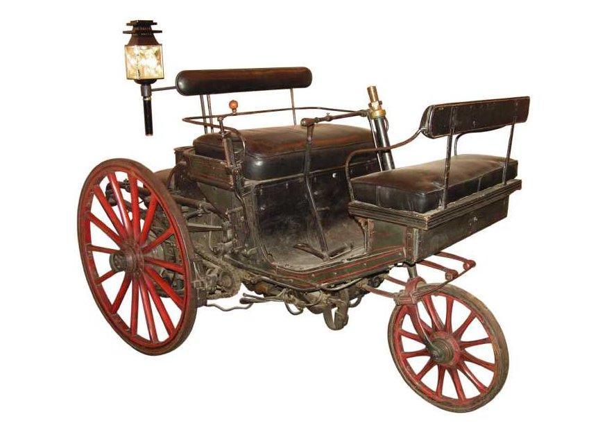 auto op stoom 1888 Foto auto op stoom 1888