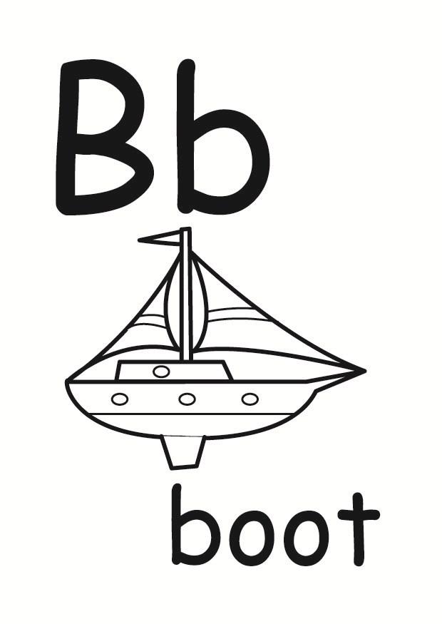 Kleurplaat b