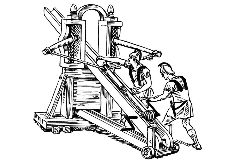 ballista Kleurplaat ballista
