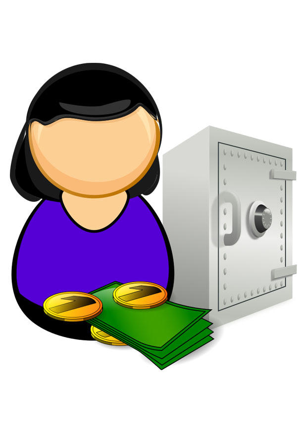 bankbediende Afbeelding bankbediende