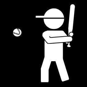 baseball Kleurplaat baseball