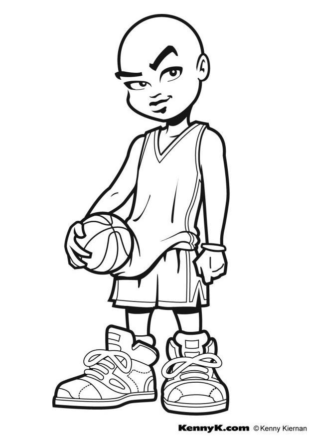 basket Kleurplaat basket