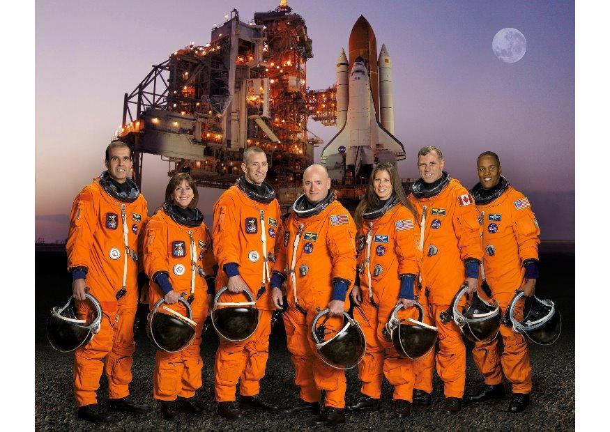 bemanning space shuttle Foto bemanning space shuttle