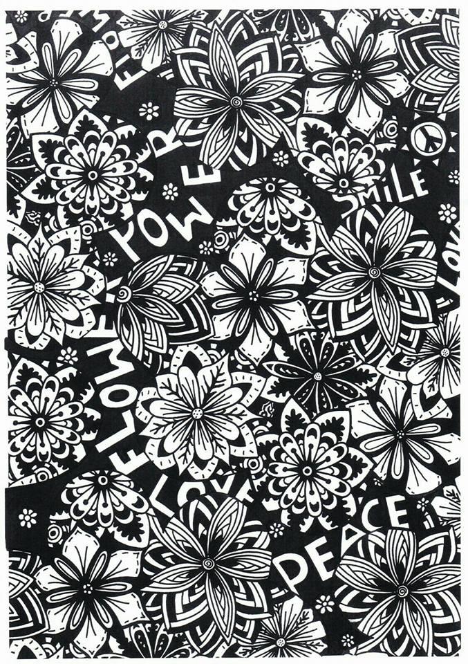 bloemen Kleurplaat bloemen