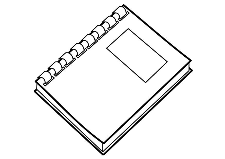boek Kleurplaat boek