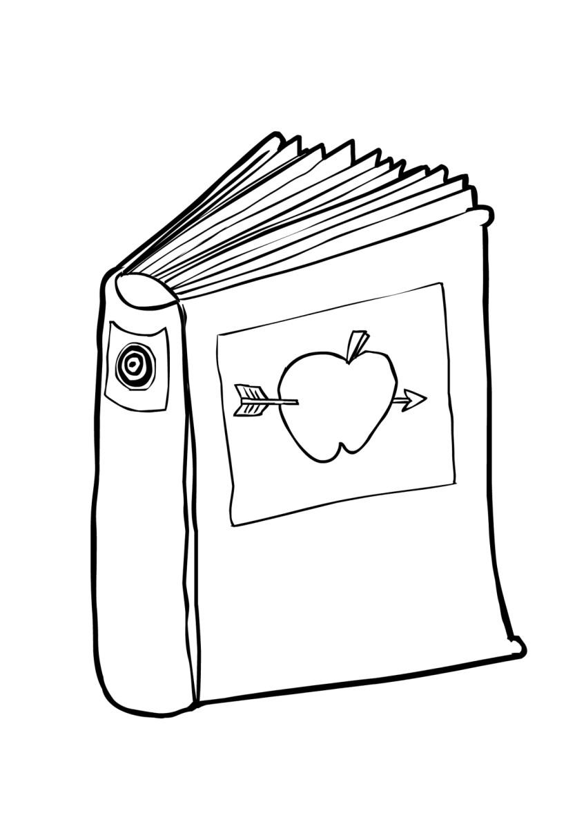 boek (2) Kleurplaat boek (2)