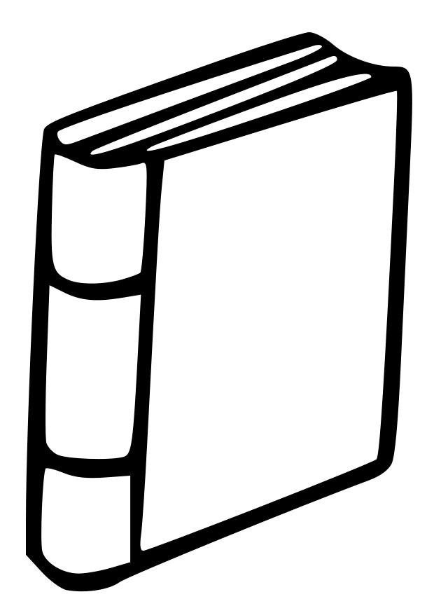boek Kleurplaat boek