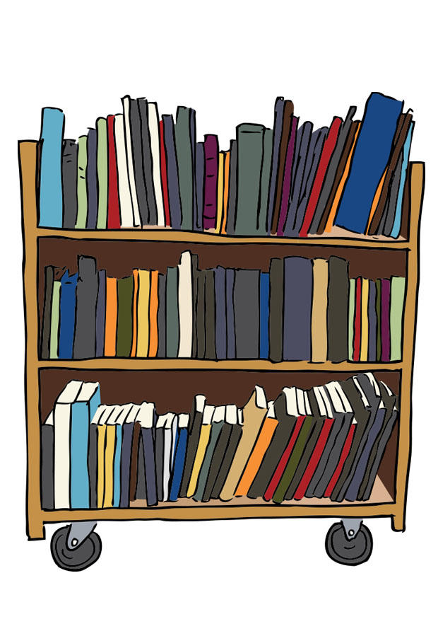 boekenrek Afbeelding boekenrek