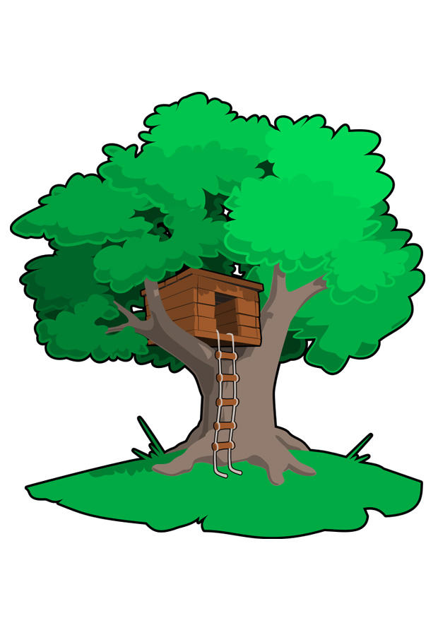boomhut Afbeelding boomhut