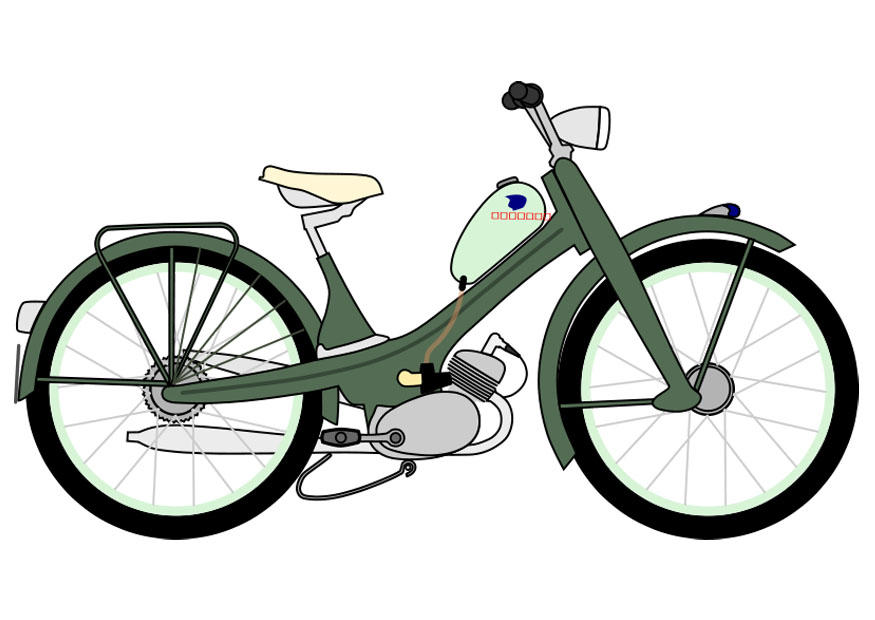 bromfiets Afbeelding bromfiets